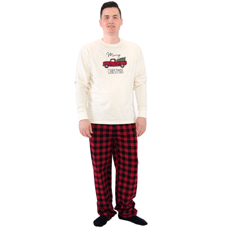 Touched by Nature Holiday Pajamas, Men Christmas Tree