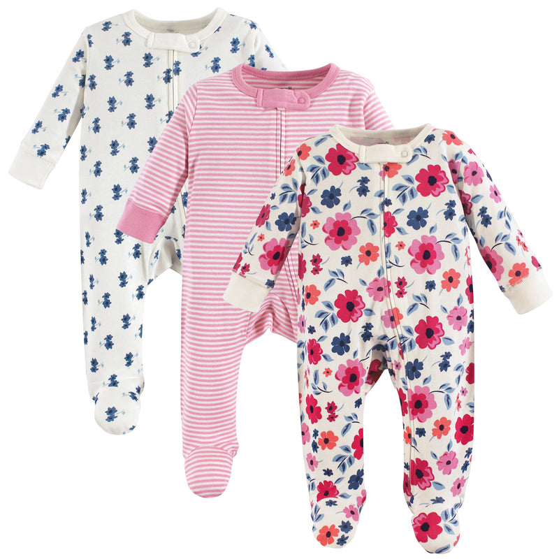 Touched by Nature Organic Cotton Sleep and Play, Garden Floral