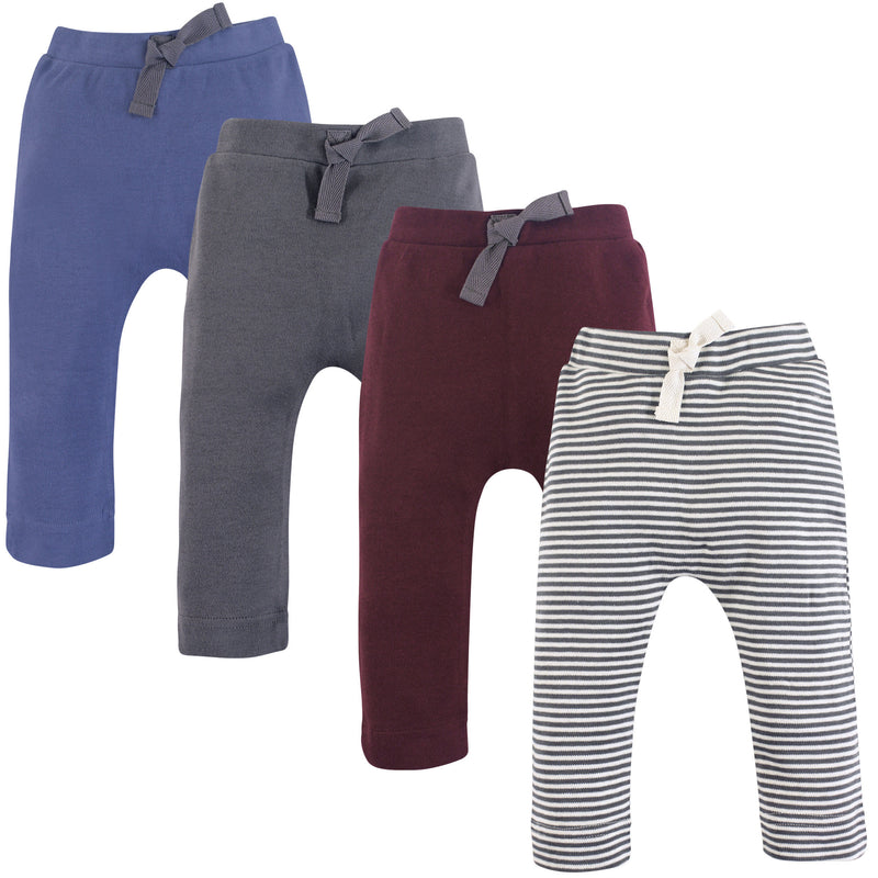 Touched by Nature Organic Cotton Pants, Charcoal Burgundy