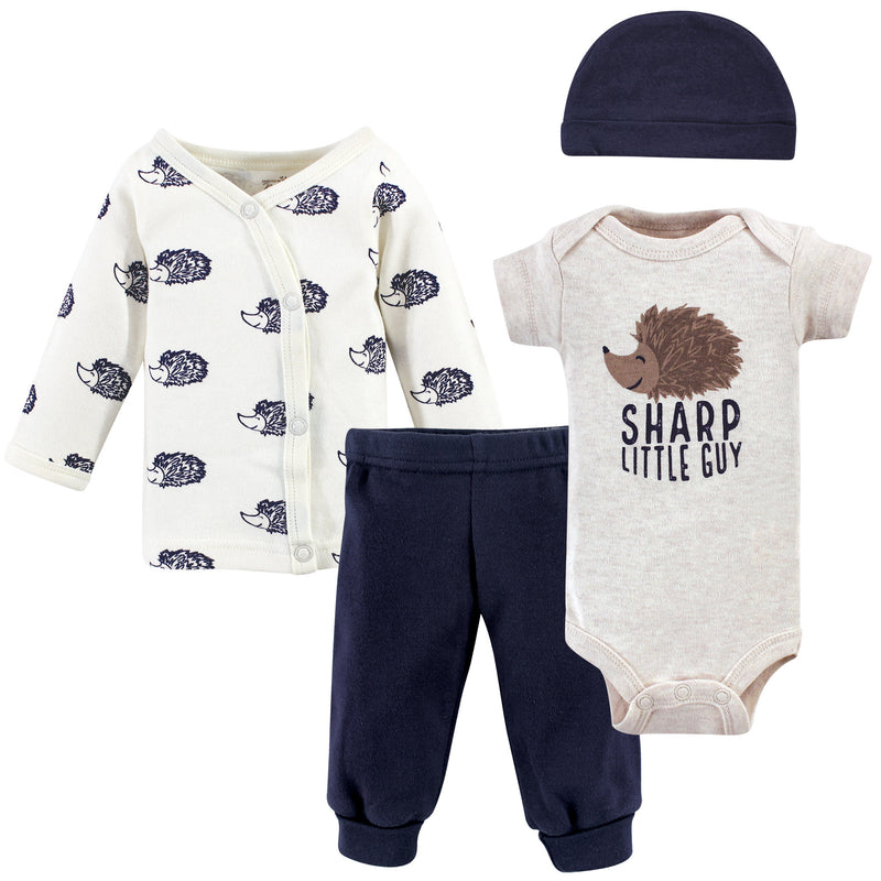 Touched by Nature Organic Cotton Preemie Layette Set, Hedgehog
