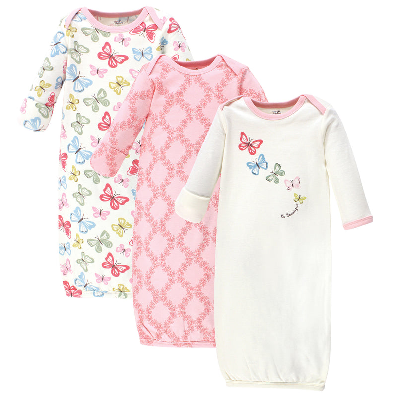 Touched by Nature Organic Cotton Gowns, Butterflies