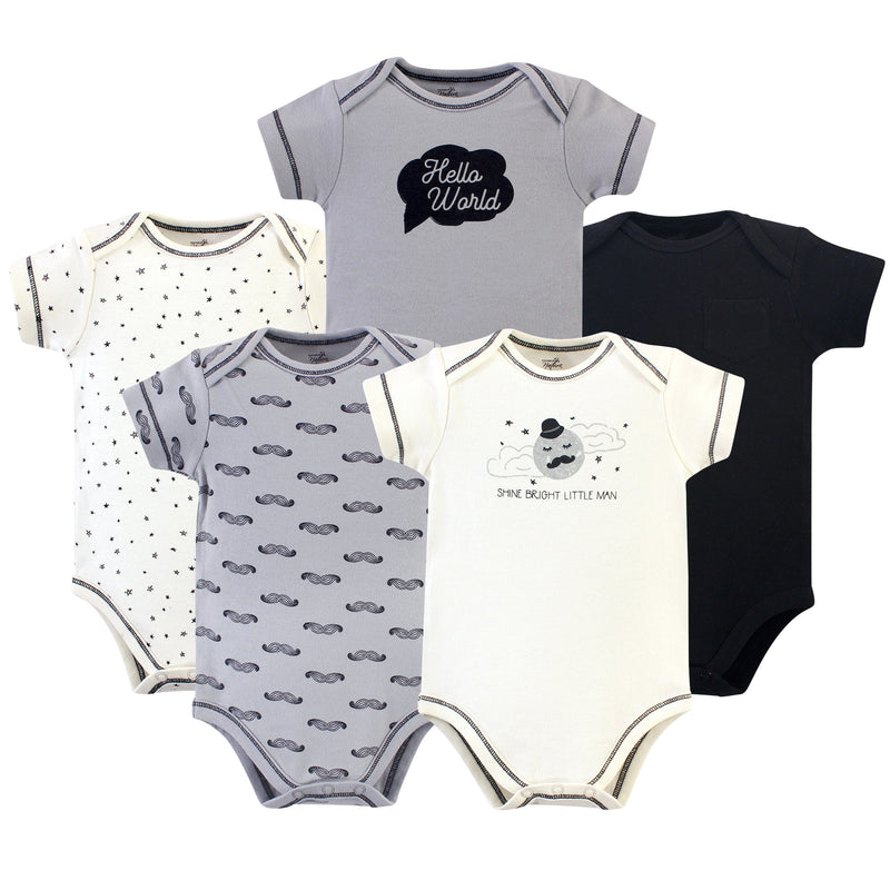 Touched by Nature Organic Cotton Bodysuits, Mr. Moon