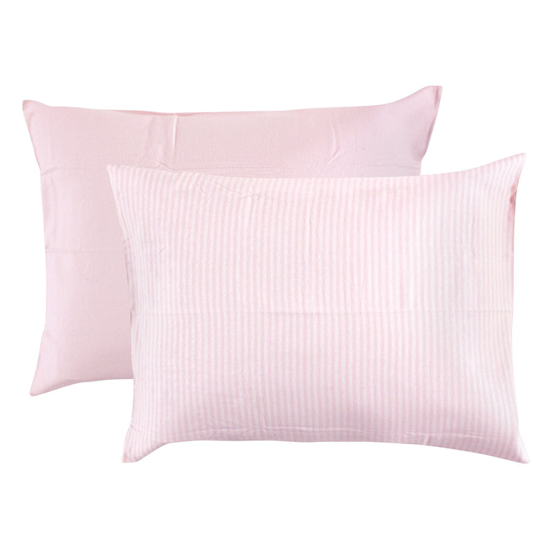 Touched by Nature Organic Cotton Toddler Pillowcase, Barely Pink