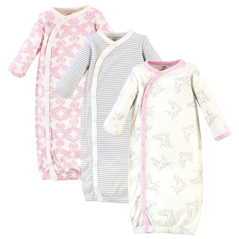 Touched by Nature Organic Cotton Kimono Gowns, Bird