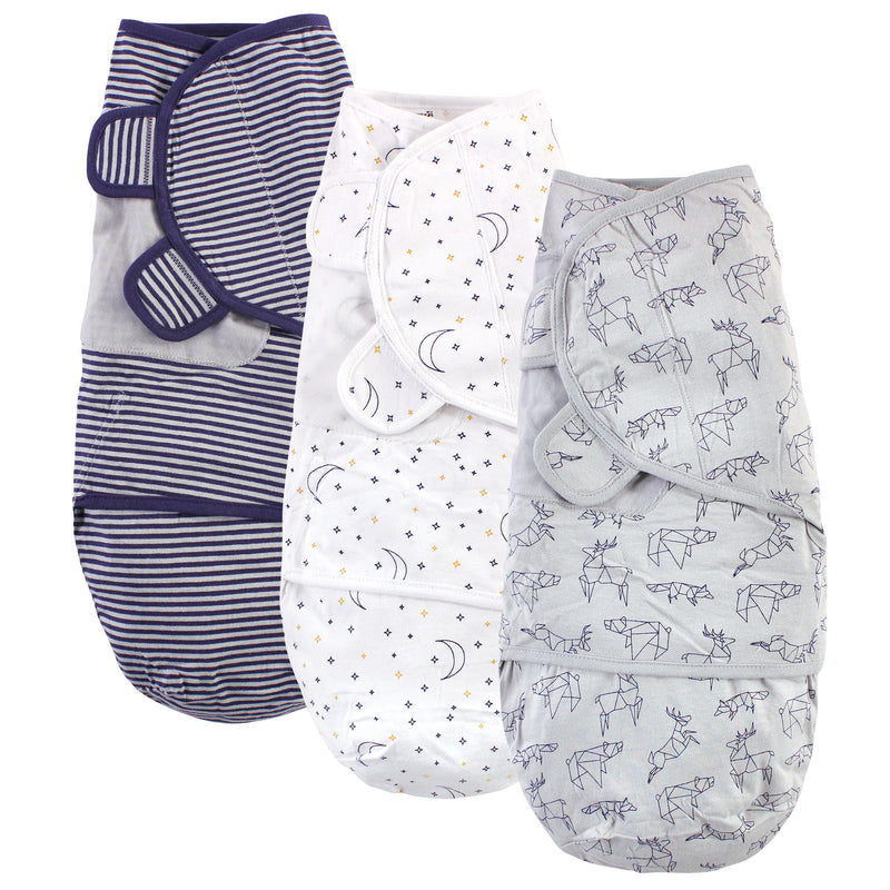 Touched by Nature Organic Cotton Swaddle Wraps, Constellation