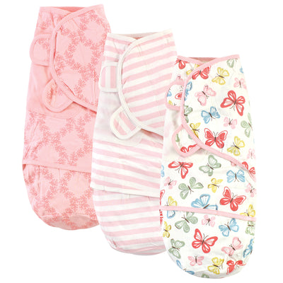Touched by Nature Organic Cotton Swaddle Wraps, Butterflies