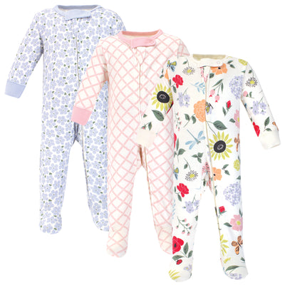 Touched by Nature Organic Cotton Sleep and Play, Flutter Garden