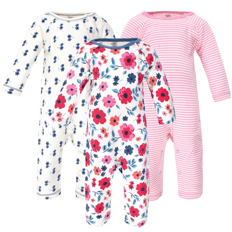 Touched by Nature Organic Cotton Coveralls, Garden Floral