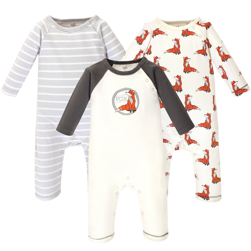 Touched by Nature Organic Cotton Coveralls, Boho Fox