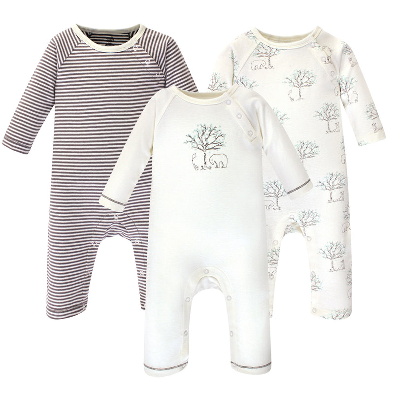 Touched by Nature Organic Cotton Coveralls, Birch Tree