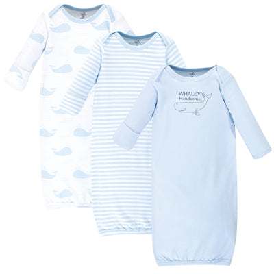 Touched by Nature Organic Cotton Gowns, Whale