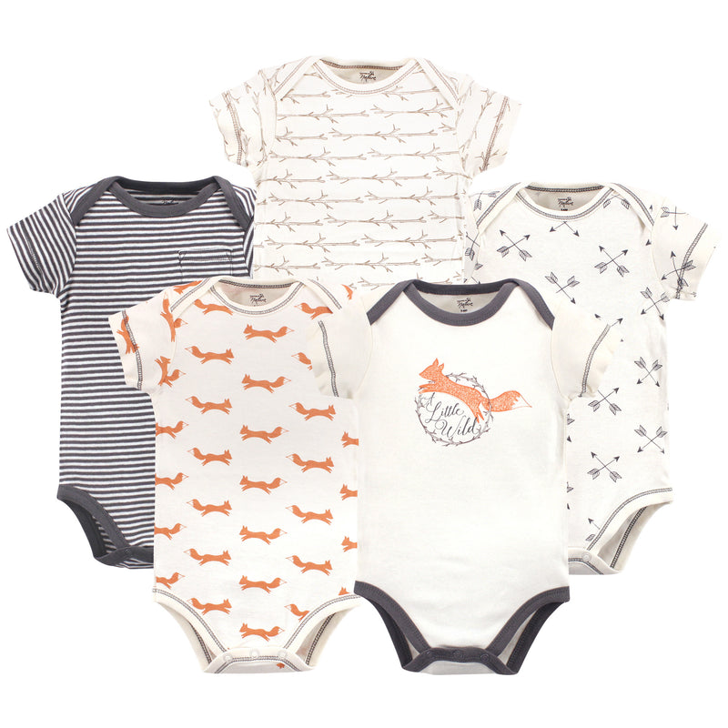 Touched by Nature Organic Cotton Bodysuits, Fox