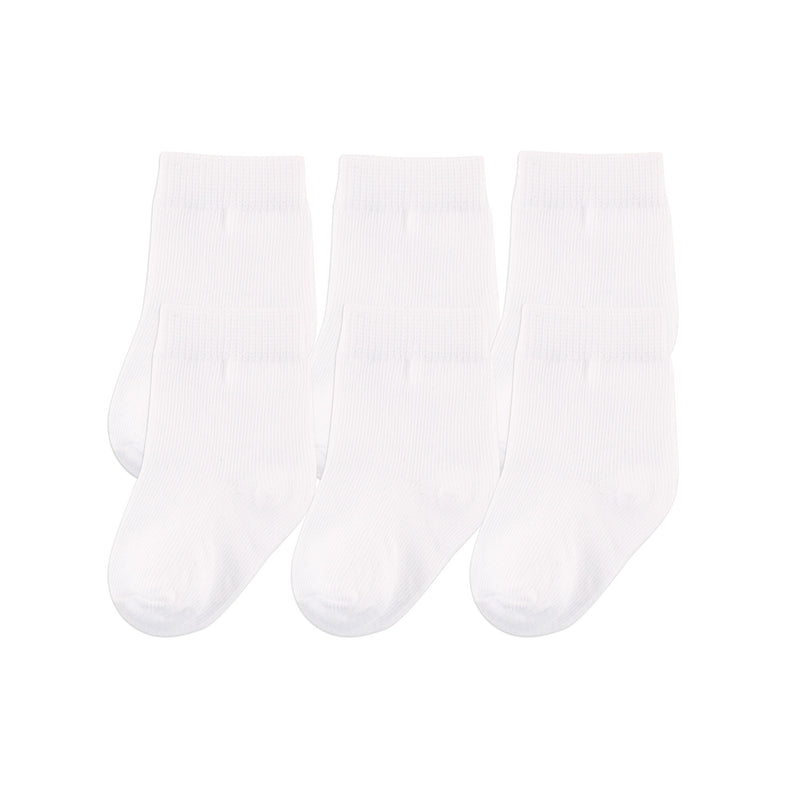 Touched by Nature Organic Cotton Socks, White