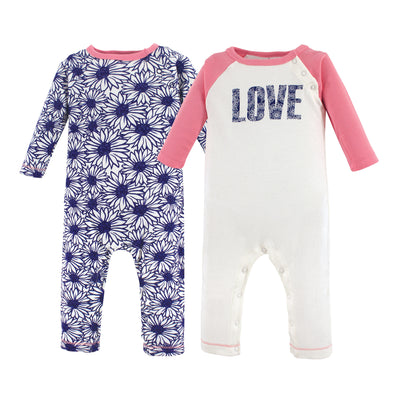 Touched by Nature Organic Cotton Coveralls, Daisy