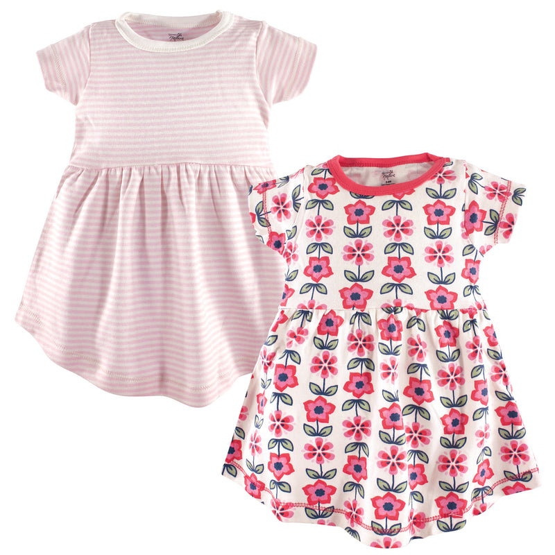 Touched by Nature Organic Cotton Short-Sleeve Dresses, Flower