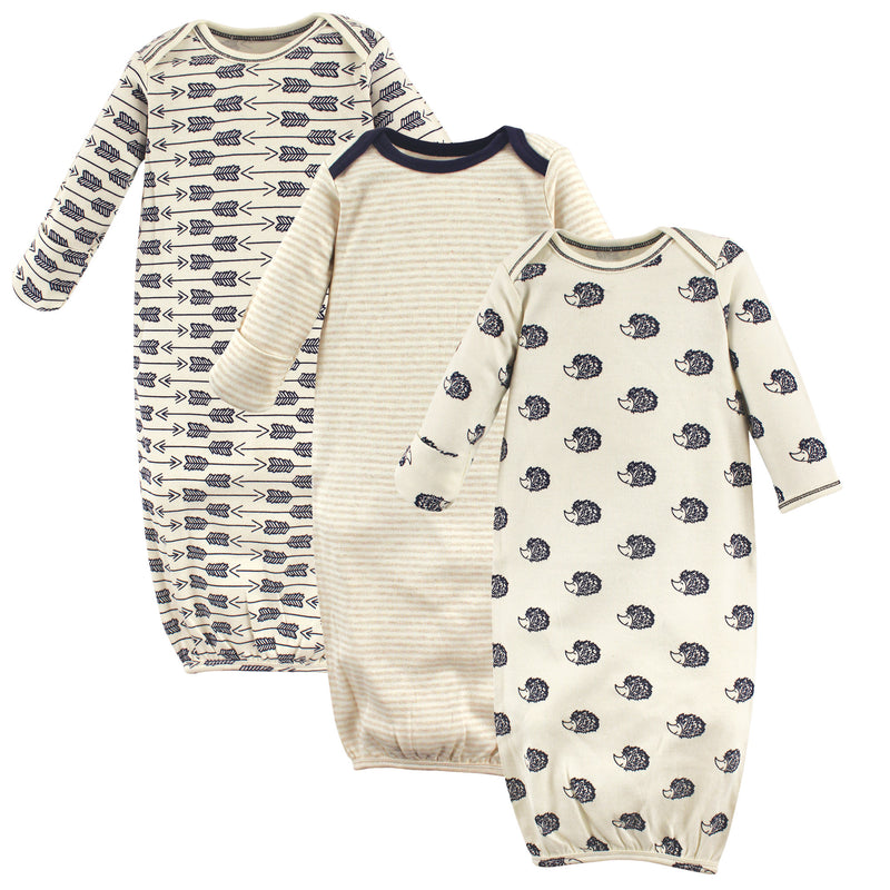 Touched by Nature Organic Cotton Gowns, Hedgehog