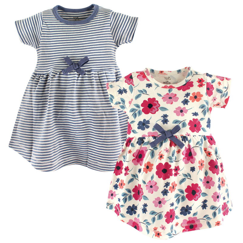 Touched by Nature Organic Cotton Short-Sleeve Dresses, Garden Floral