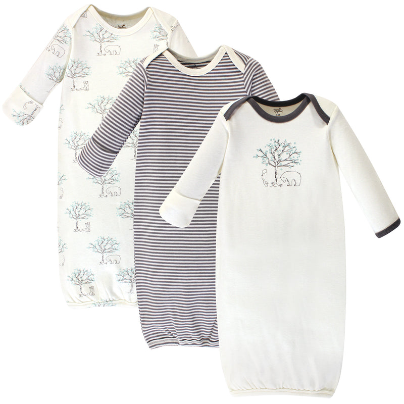 Touched by Nature Organic Cotton Gowns, Birch Tree