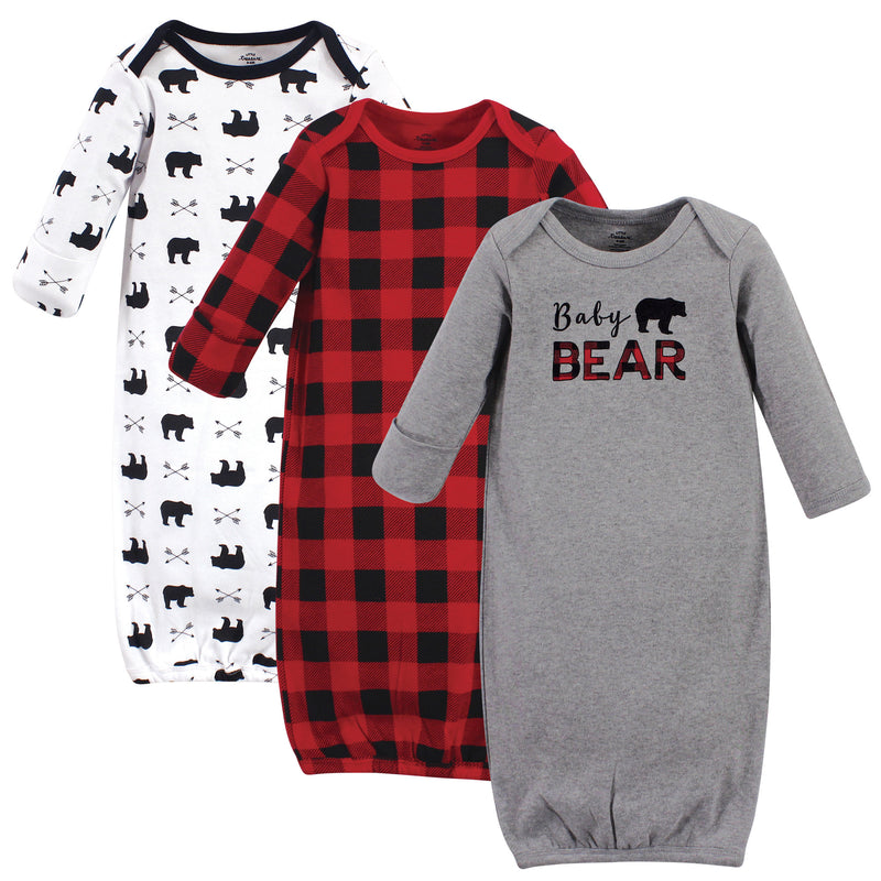 Little Treasure Cotton Gowns, Baby Bear