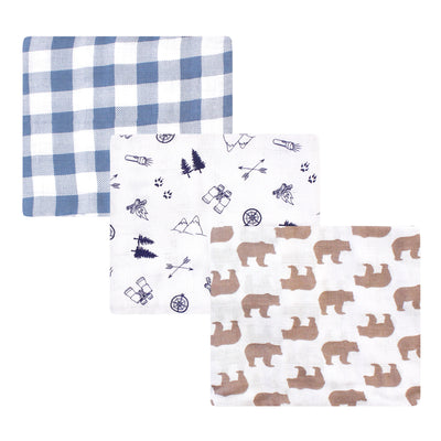 Little Treasure Cotton Muslin Swaddle Blankets, Adventure