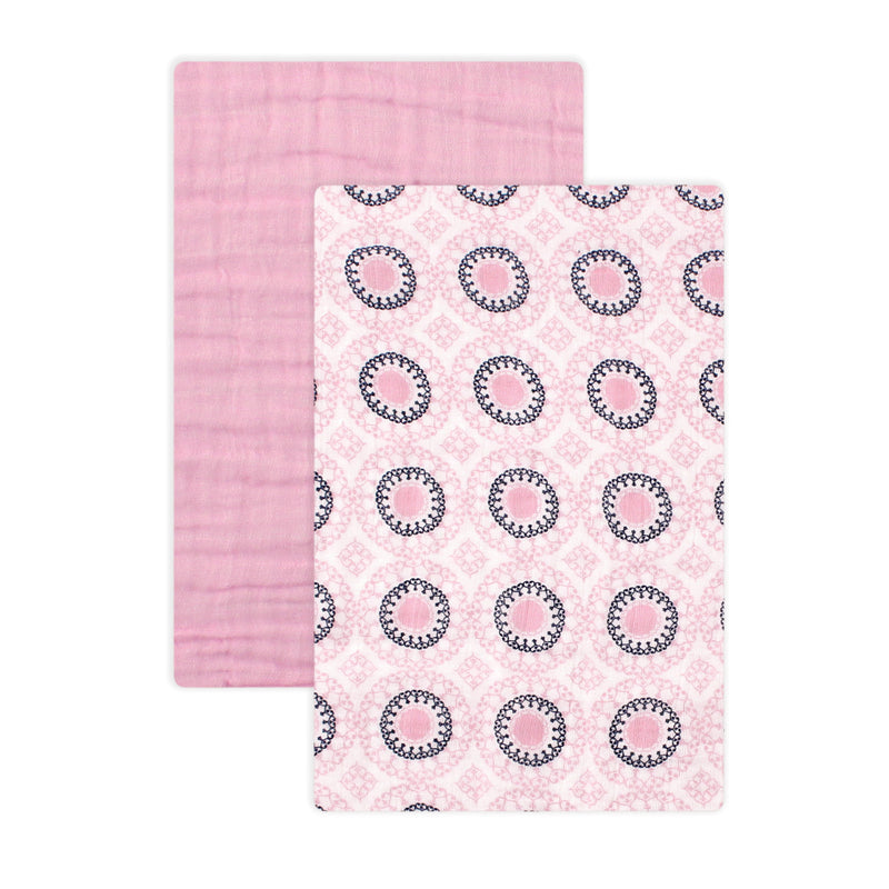Yoga Sprout Cotton Muslin Swaddle Blankets, Ornamental