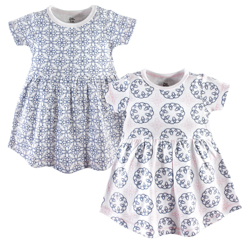 Yoga Sprout Cotton Dresses, Whimsical