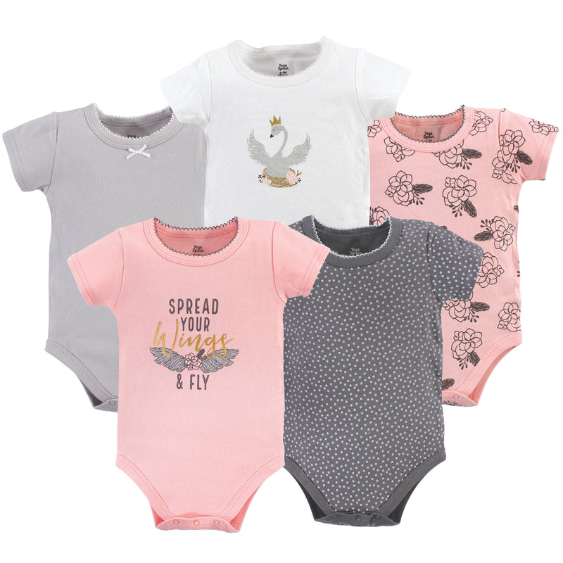Yoga Sprout Cotton Bodysuits, Spread Your Wings